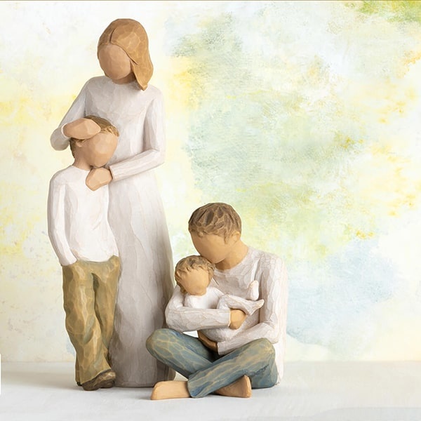 beeldje Mother & Son