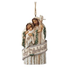 Jim Shore Holy Family Hanging Ornament
