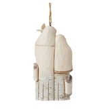 Jim Shore White Woodland Holy Family Hanging Ornament