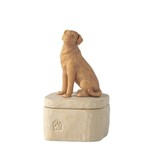 Willow Tree Love my Dog (Golden) Keepsake Box - bewaardoosje