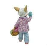 Jim Shore Pint Size Bunny with Egg - Paashaas