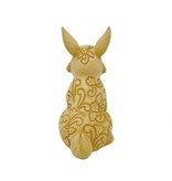 Jim Shore Easter Bunny with Floral Pattern Mini - paashaas