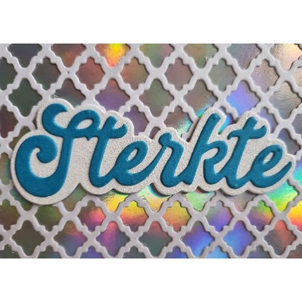 Wenskaart -  sterkte (holografisch)