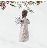 Willow Tree Remembrance kerstboomhanger - darker skin and hair