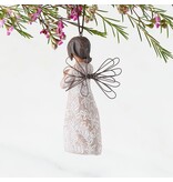 Willow Tree Remembrance kerstboomhanger - darker skin and hair