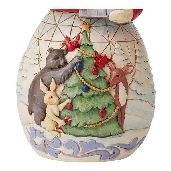 Jim Shore Snowman with Gifts