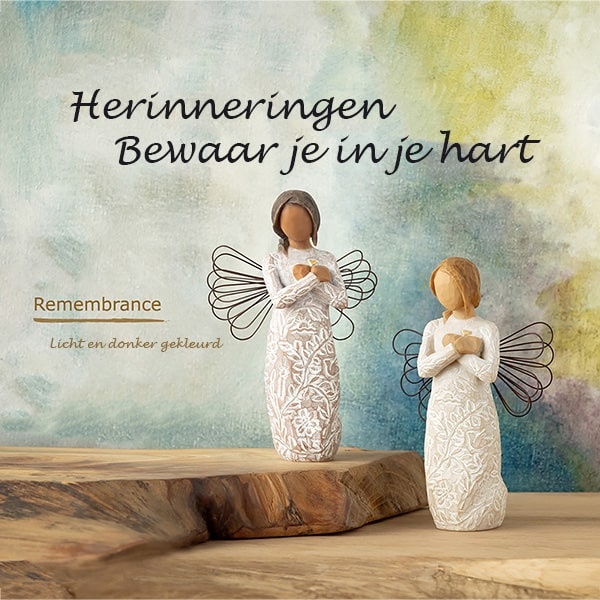 Willow Tree beeldje Remembrance (darker hair and skin)