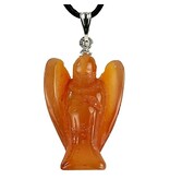 Hangertje engel - carneool