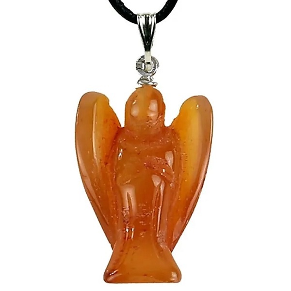 Hangertje engel - carneool
