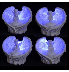 Cherubijntje in vleugels met LED verlichting