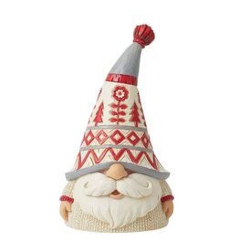 Jim Shore Nordic Noel Gnome in White Sweater
