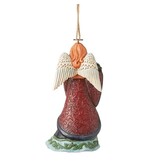 Jim Shore Holiday Manor Christmas Angel with Wreath - kersthanger