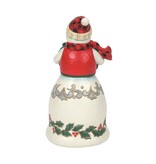 Jim Shore Highland Glen Snowman in Plaid Vest