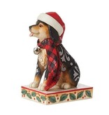 Jim Shore Highland Glen Dog with Plaid Scarf