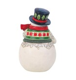 Jim Shore Snowman with Cardinal - sneeuwman