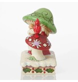 Jim Shore Santa by Mushroom and Bird