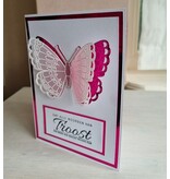 Wenskaart - Dat alle woorden van troost een bron van kracht mogen zijn