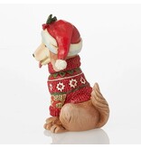 Jim Shore Mini Christmas Dog