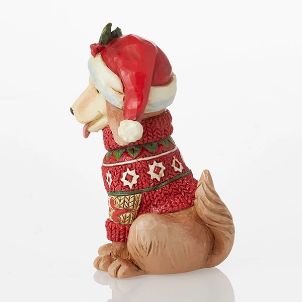 Jim Shore Mini Christmas Dog