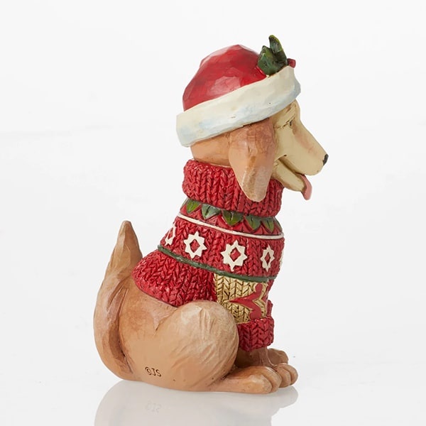 Jim Shore Mini Christmas Dog