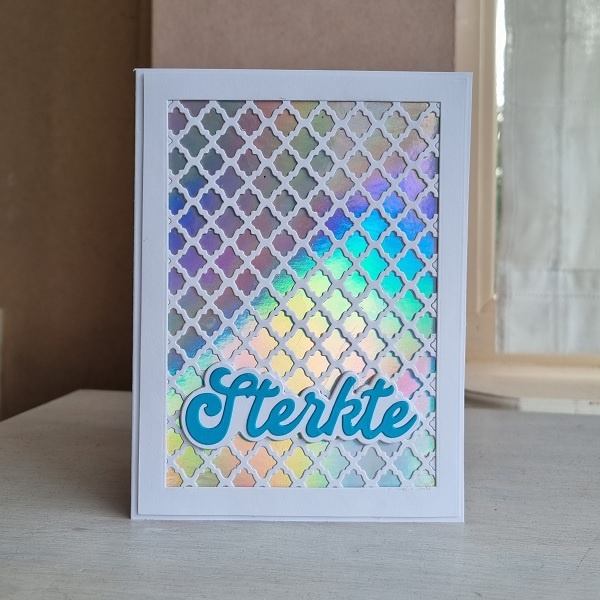 Wenskaart -  sterkte (holografisch)