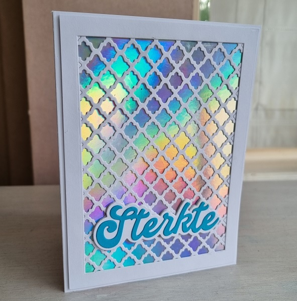 Wenskaart -  sterkte (holografisch)