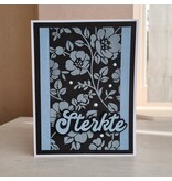 Wenskaart - Sterkte (bloemen)