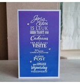 Wenskaart - Jarig zijn is leuk