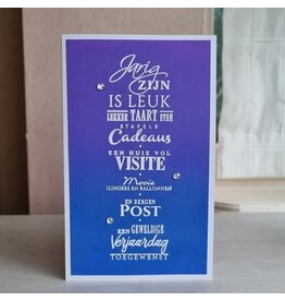 Kaart - Jarig zijn is leuk