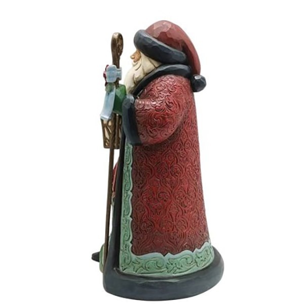 Jim Shore Holiday Manor Santa with Cane