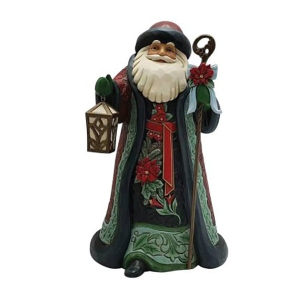 Jim Shore Holiday Manor Santa with Cane