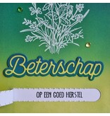 Wenskaart - Beterschap (met geheime boodschap)