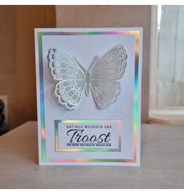 Kaart - Woorden van troost (holografisch)