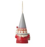 Jim Shore Nordic Noel Gnome with Tree - ornament