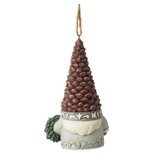 Jim Shore Woodland Gnome Pinecone Hat ornament