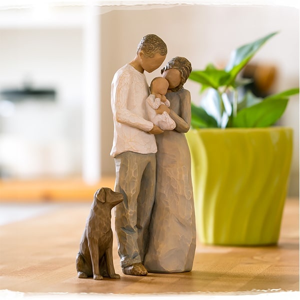 Willow Tree beeldje We are Three