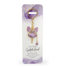 Sleutelhanger - gefeliciteerd