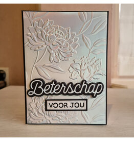 Kaart - Beterschap voor jou (bloemen)