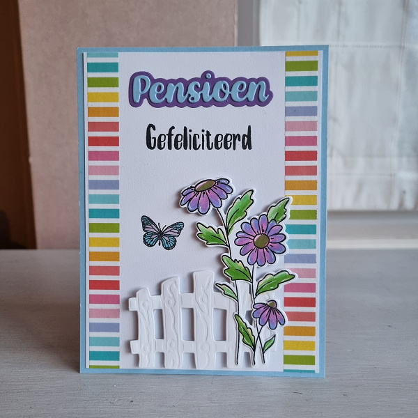 Wenskaart - Pensioen, gefeliciteerd