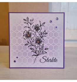 Kaart -  Bloemen (sterkte)