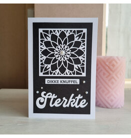 Kaart -  Sterkte (dikke knuffel)