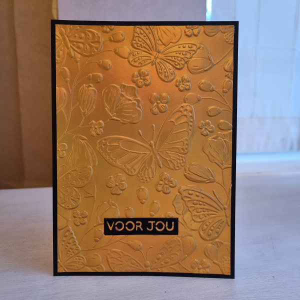 Wenskaart - Vlinders (voor jou)