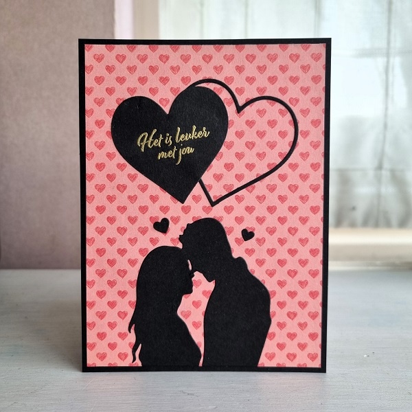 Wenskaart - Het is leuker met jou