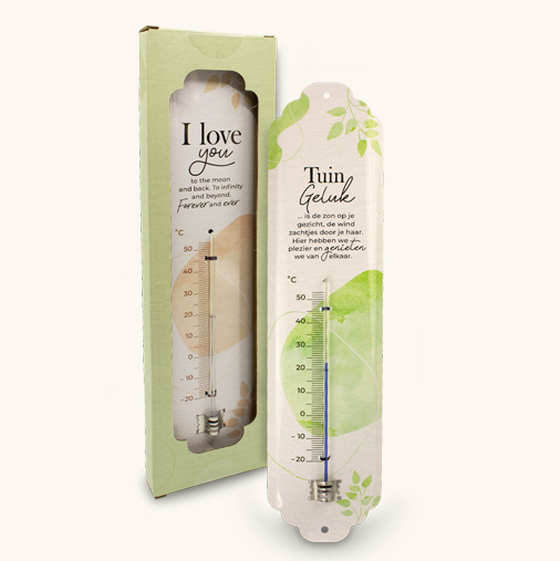 Thermometer - Nieuwe Woning, heel veel geluk