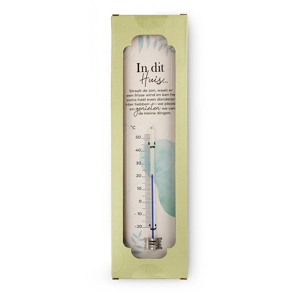 Thermometer - In dit huis....