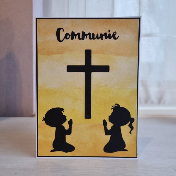 Wenskaart - Communie