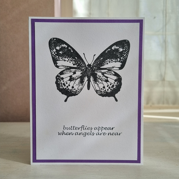 Wenskaart - Butterflies appear (diverse kleuren)