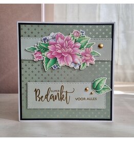 Kaart - Super bedankt voor alles (luxe)