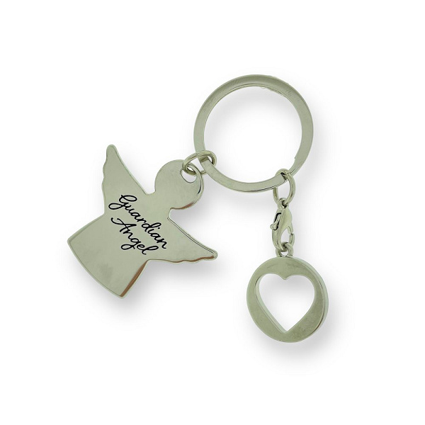 Sleutelhanger Guardian Angel (met winkelmuntje)