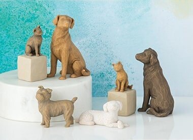 Willow Tree honden en katten